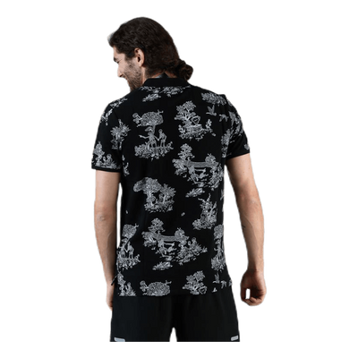 Heritage Polo Toile White/Black