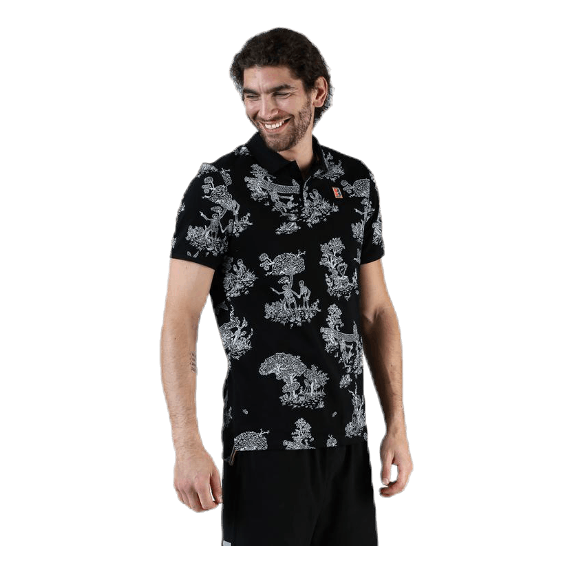 Heritage Polo Toile White/Black