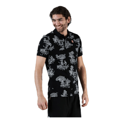 Heritage Polo Toile White/Black