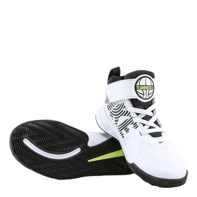 Team Hustle D9 PS White
