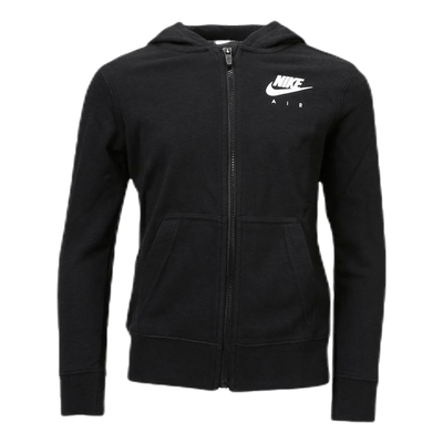 NSW Air Front Zip Junior Black