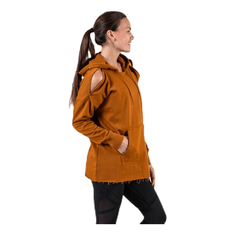 Rebel Slash Fleece Hoodie GRX Brown
