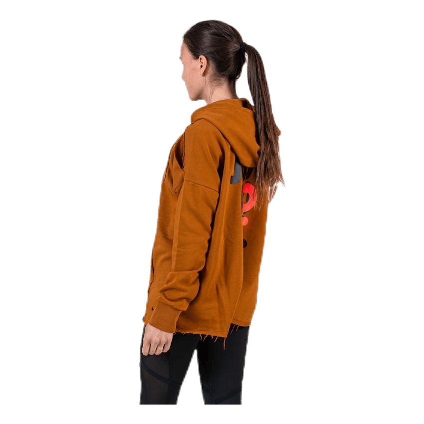 Rebel Slash Fleece Hoodie GRX Brown