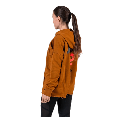 Rebel Slash Fleece Hoodie GRX Brown