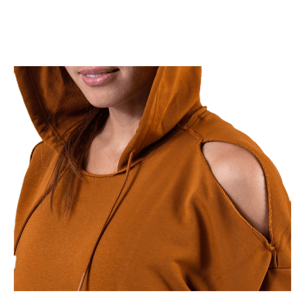Rebel Slash Fleece Hoodie GRX Brown
