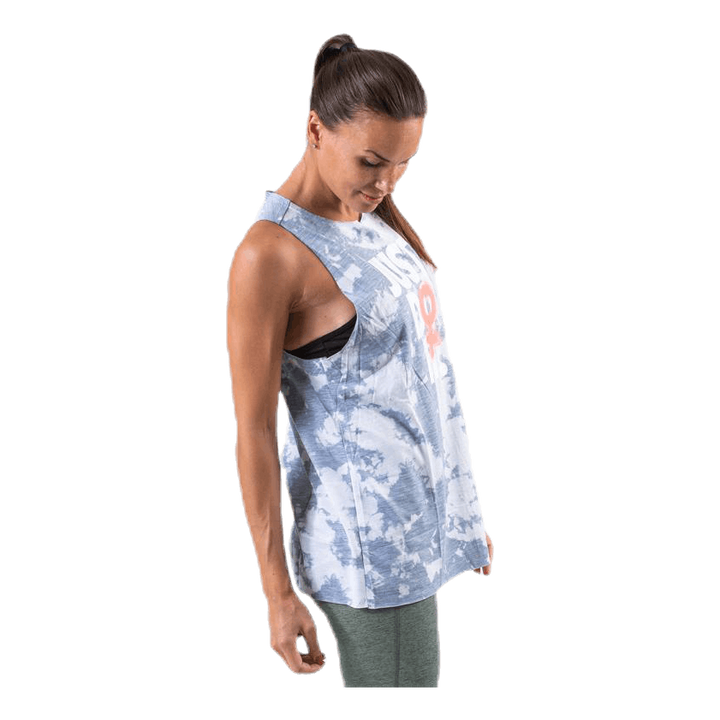 Rebel Sleeveless Top Patterned/Black