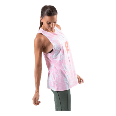 Rebel Sleeveless Top Pink/Patterned