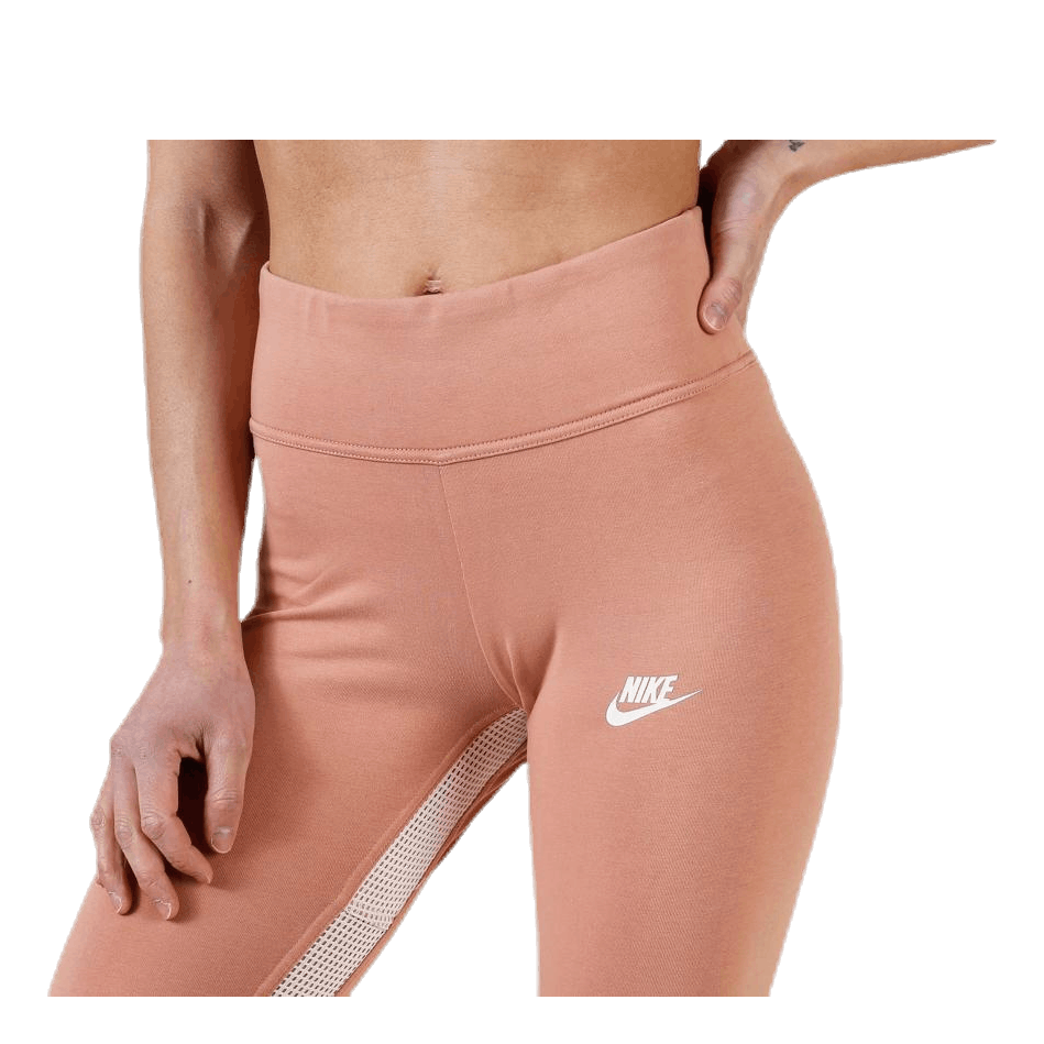 Mesh Legging Red