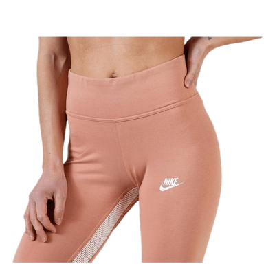 Mesh Legging Red