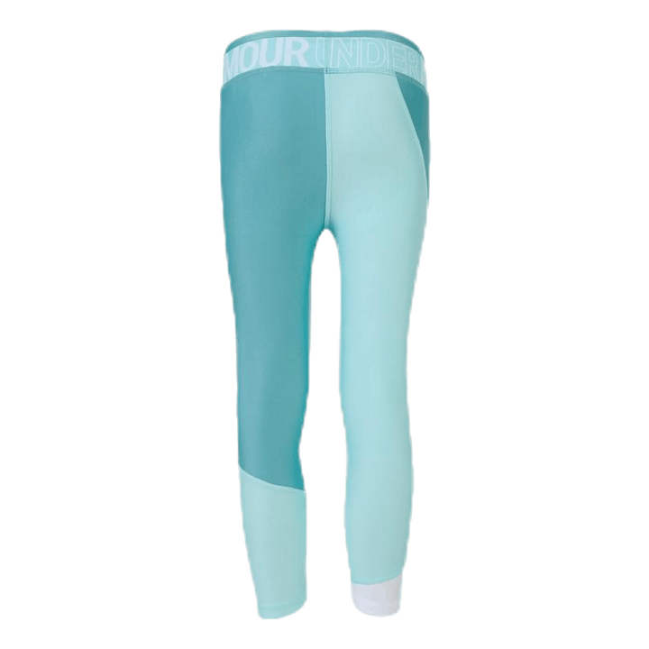 Color Block Ankle Crop Youth Blue
