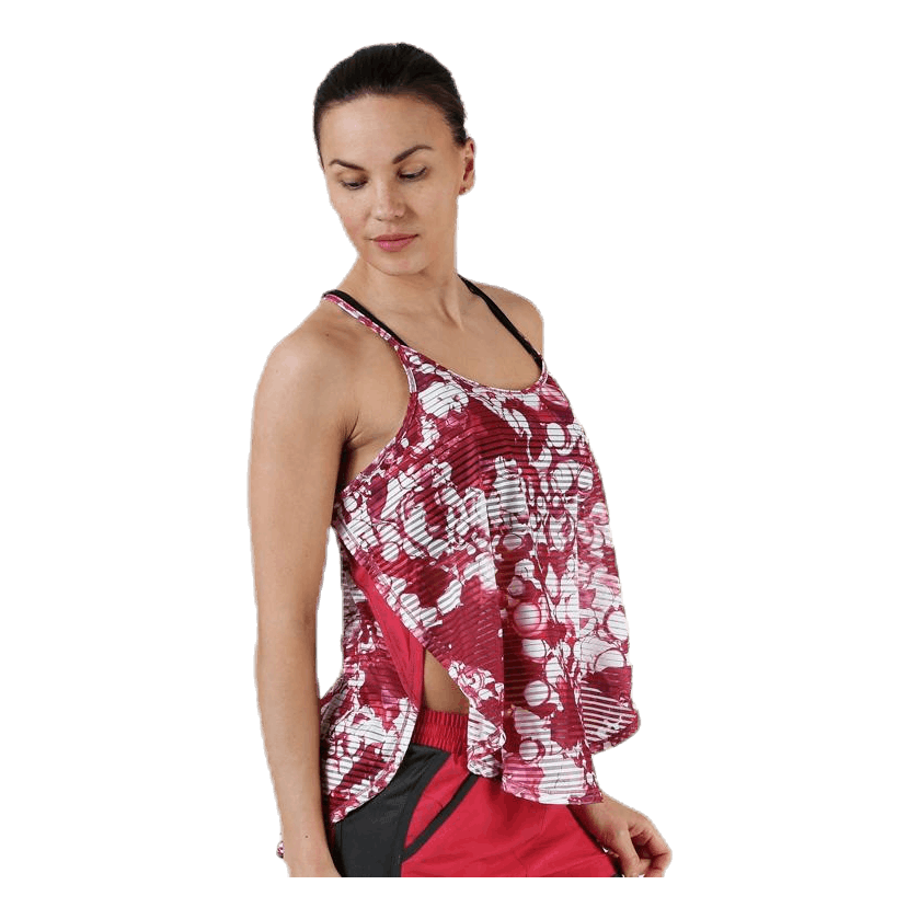 Armour Sport Tank Print Pink