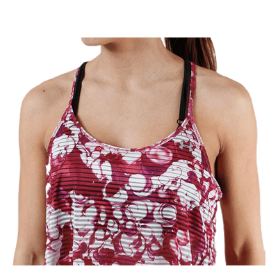 Armour Sport Tank Print Pink