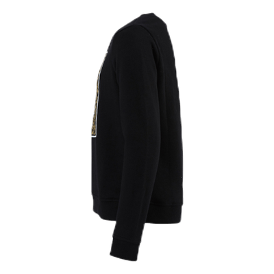 Leopard Box Crew Junior Black
