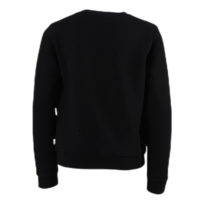 Leopard Box Crew Junior Black