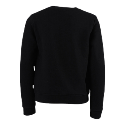 Leopard Box Crew Junior Black