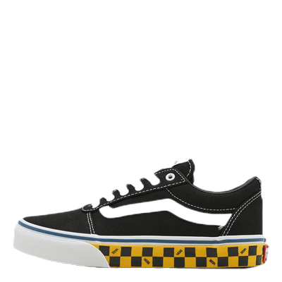 Ward Checker Sidewall Junior Black/Yellow
