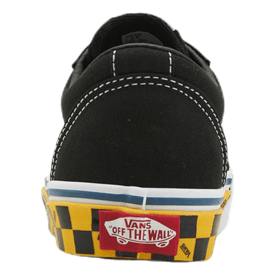 Ward Checker Sidewall Junior Black/Yellow