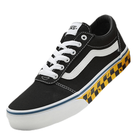 Ward Checker Sidewall Junior Black/Yellow