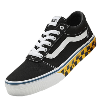 Ward Checker Sidewall Junior Black/Yellow