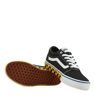 Ward Checker Sidewall Junior Black/Yellow