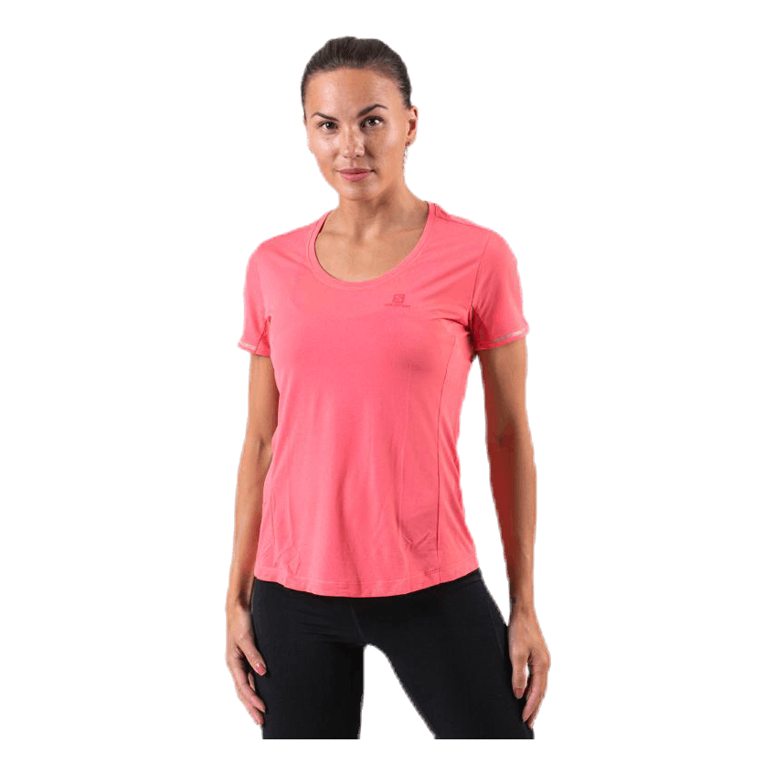 Agile SS Tee Red