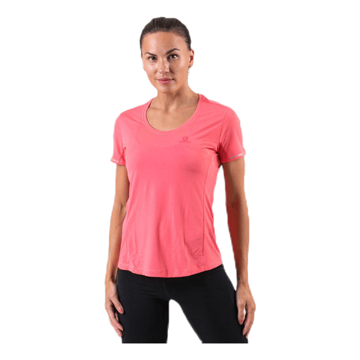 Agile SS Tee Red