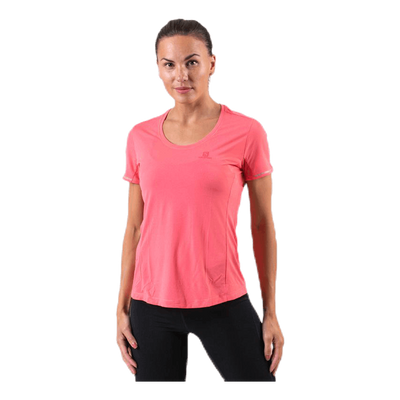 Agile SS Tee Red