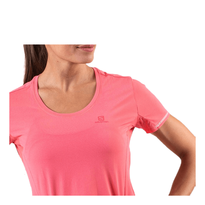 Agile SS Tee Red
