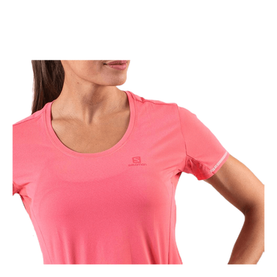 Agile SS Tee Red