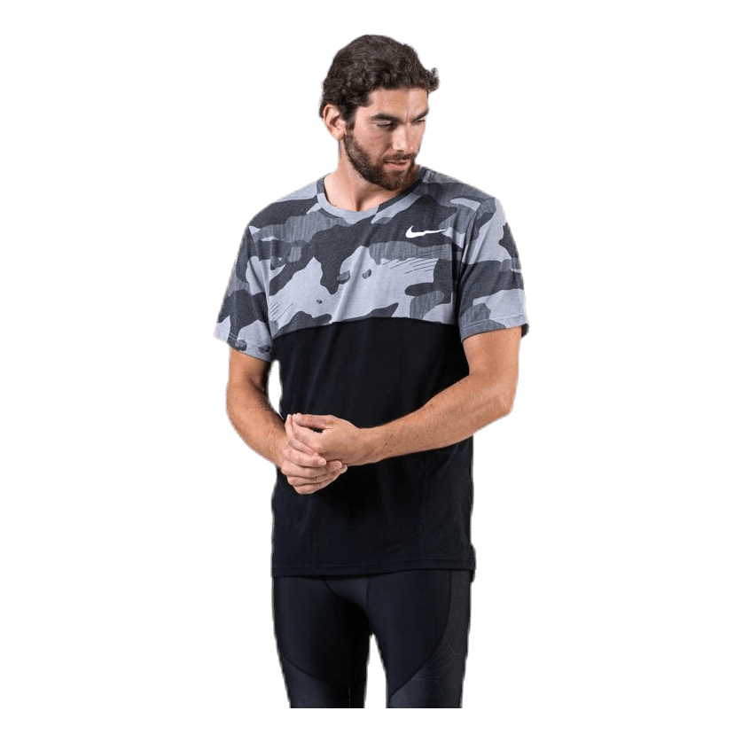 Dry Camo SS Top Black/Grey