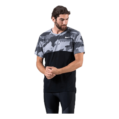 Dry Camo SS Top Black/Grey