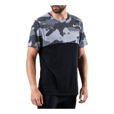 Dry Camo SS Top Black/Grey
