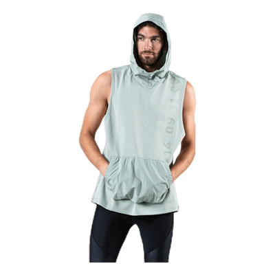 Dri-FIT Therma Sleeveless Hood Black/Green