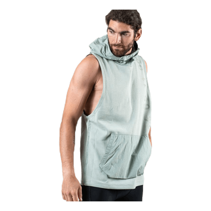 Dri-FIT Therma Sleeveless Hood Black/Green