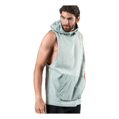 Dri-FIT Therma Sleeveless Hood Black/Green