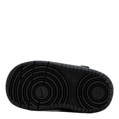 Court Borough Low 2 Baby/Toddler Shoes BLACK/BLACK-BLACK