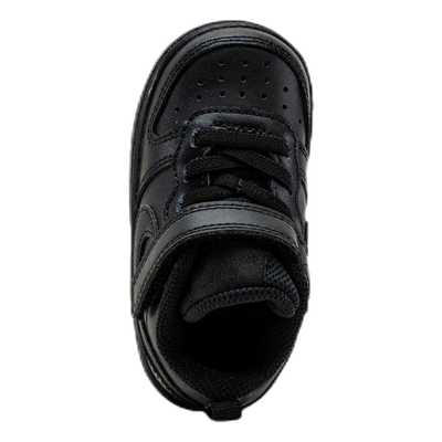 Court Borough Low 2 Baby/Toddler Shoes BLACK/BLACK-BLACK