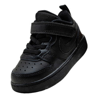 Court Borough Low 2 Baby/Toddler Shoes BLACK/BLACK-BLACK
