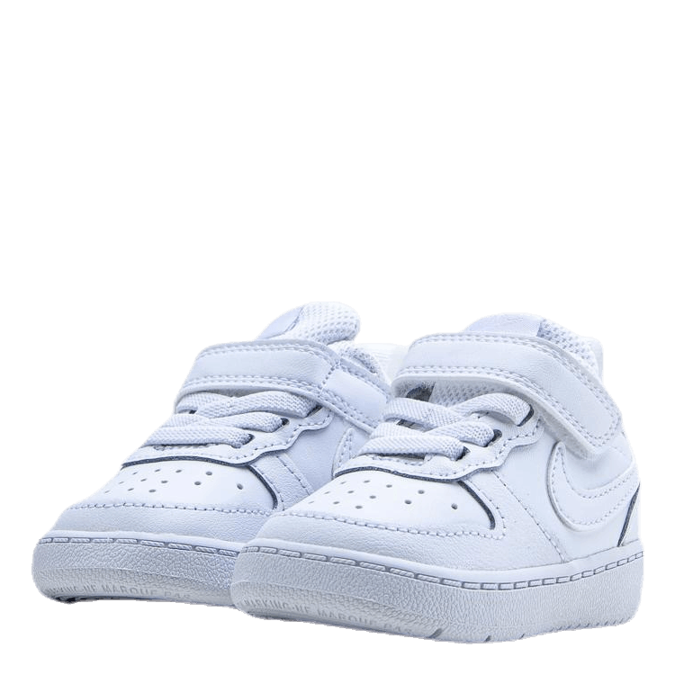 Court Borough Low 2 Baby/Toddler Shoes WHITE/WHITE-WHITE