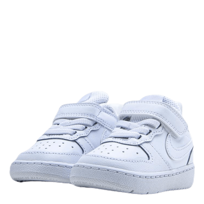 Court Borough Low 2 Baby/Toddler Shoes WHITE/WHITE-WHITE