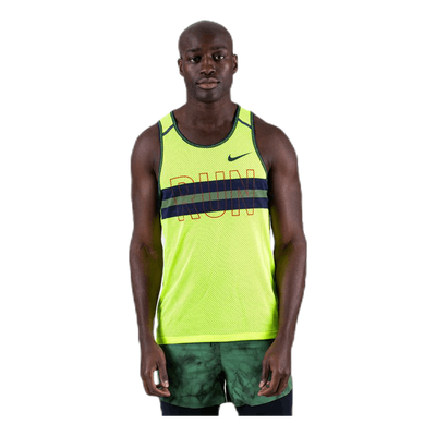 Wil Run Tank Mesh Green