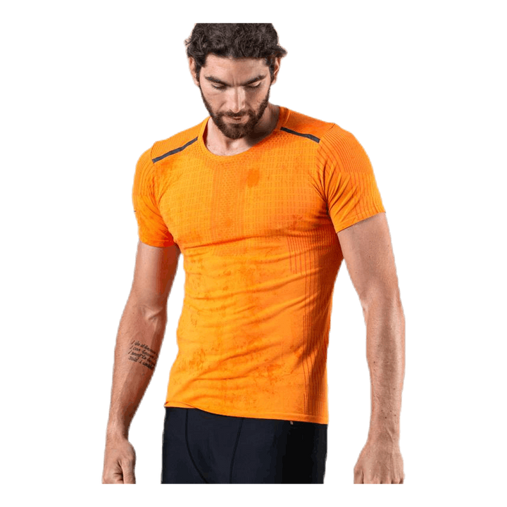 Tech Pack Seamless Top Orange