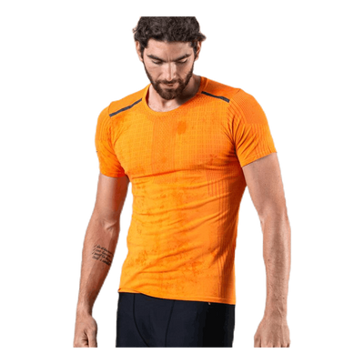 Tech Pack Seamless Top Orange
