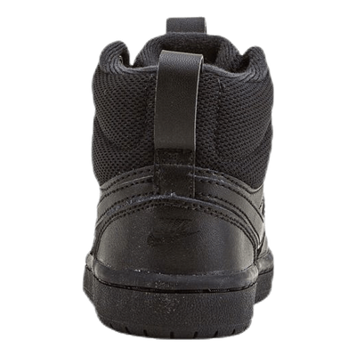 Court Borough Mid Boot PS Little kids Black