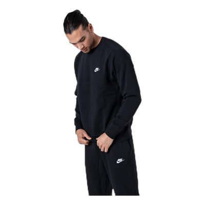 Sportswear Club Fleece Crew BLACK/WHITE