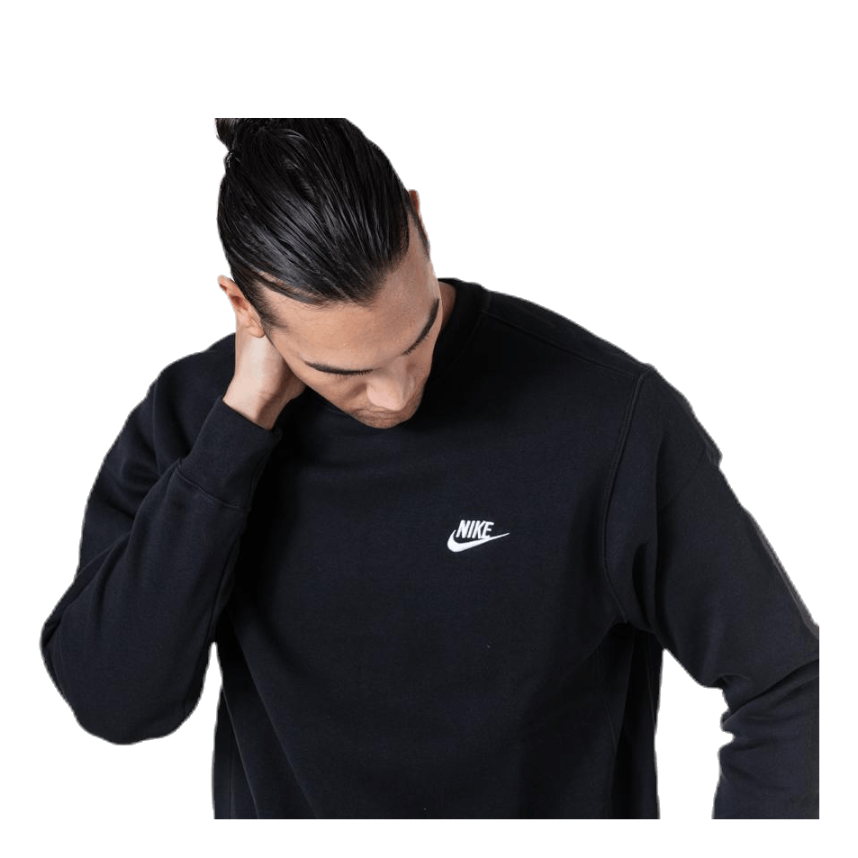 Sportswear Club Fleece Crew BLACK/WHITE