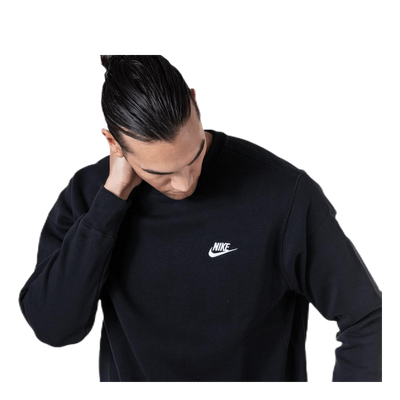 Sportswear Club Fleece Crew BLACK/WHITE