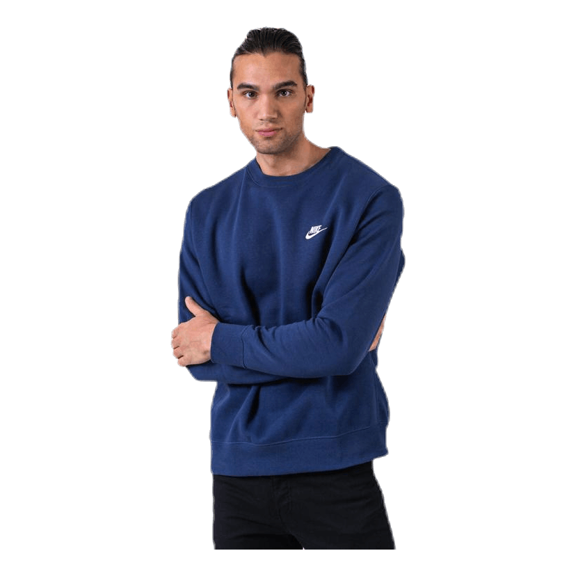 Sportswear Club Fleece Crew MIDNIGHT NAVY/WHITE