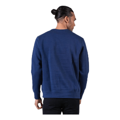 Sportswear Club Fleece Crew MIDNIGHT NAVY/WHITE