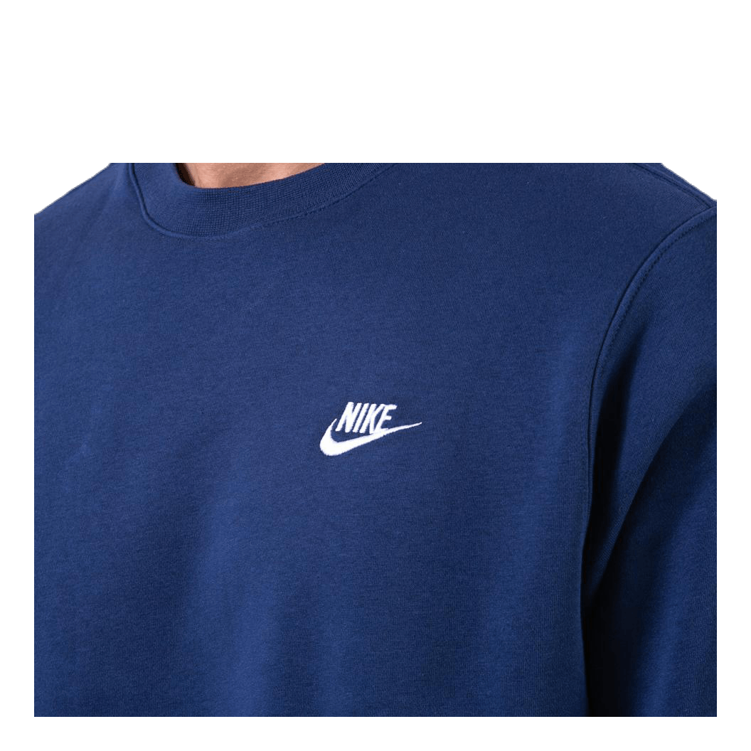 Sportswear Club Fleece Crew MIDNIGHT NAVY/WHITE